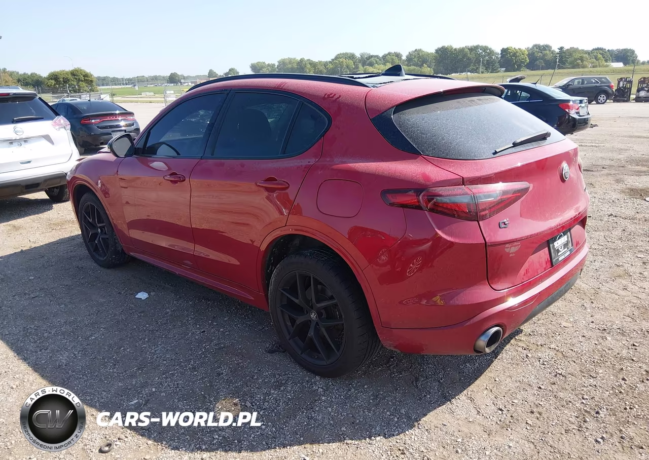 2021 Alfa Romeo Stelvio Ti Awd VIN:ZASPAKBN5M7D11475 - 3