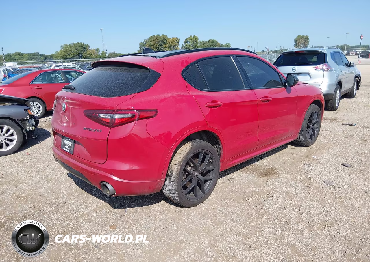 2021 Alfa Romeo Stelvio Ti Awd VIN:ZASPAKBN5M7D11475 - 4