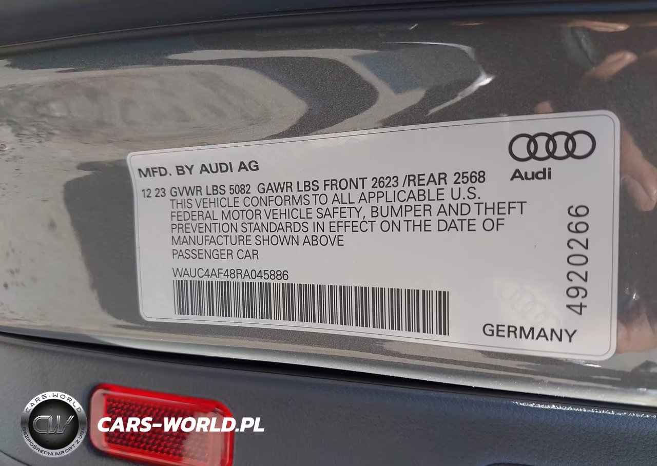 2024 Audi S4 Prestige Tfsi Quattro Tiptronic VIN:WAUC4AF48RA045886 - 9