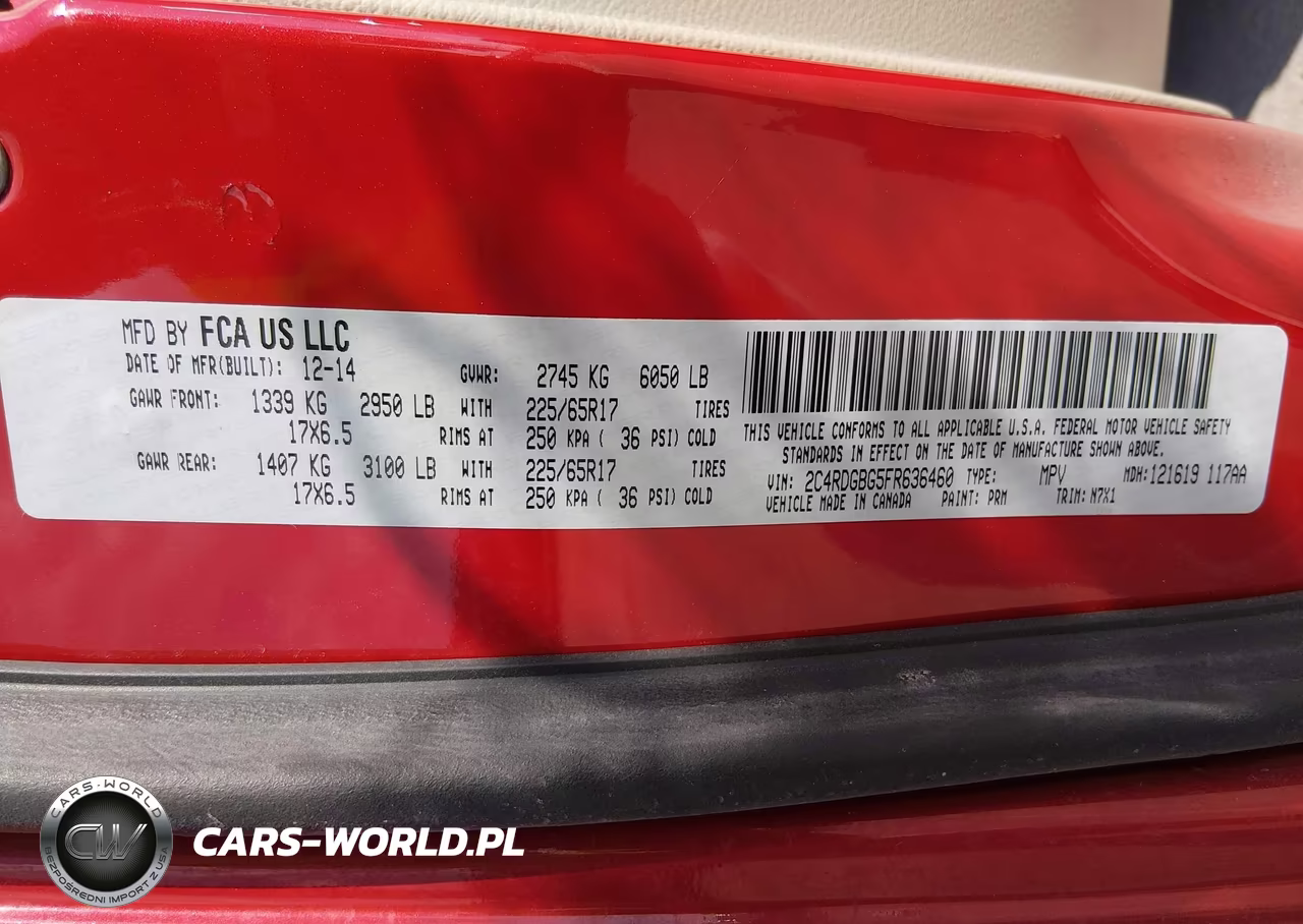 2015 Dodge Grand Caravan Se Plus VIN:2C4RDGBG5FR636460 - 9