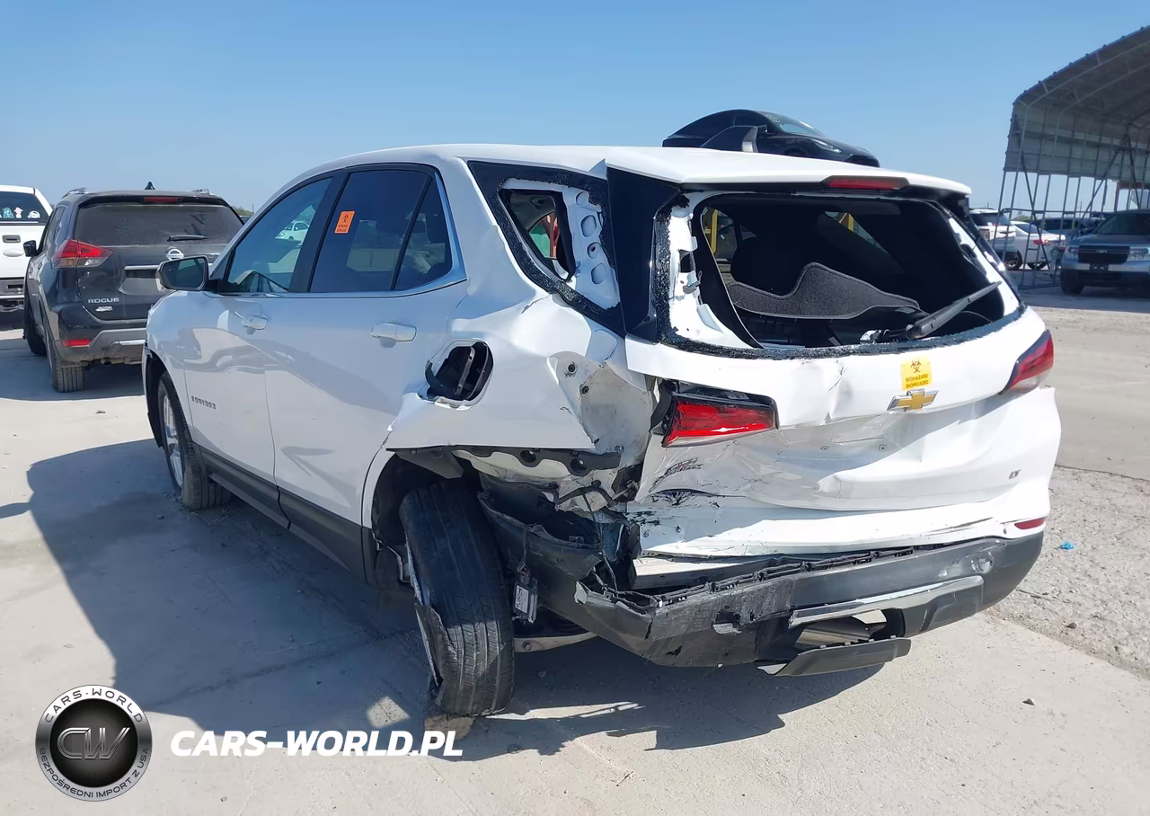 2022 Chevrolet Equinox Fwd Lt VIN:3GNAXKEV7NL231978 - 3