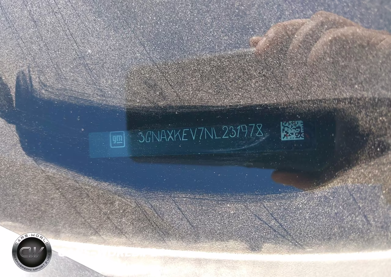 2022 Chevrolet Equinox Fwd Lt VIN:3GNAXKEV7NL231978 - 9