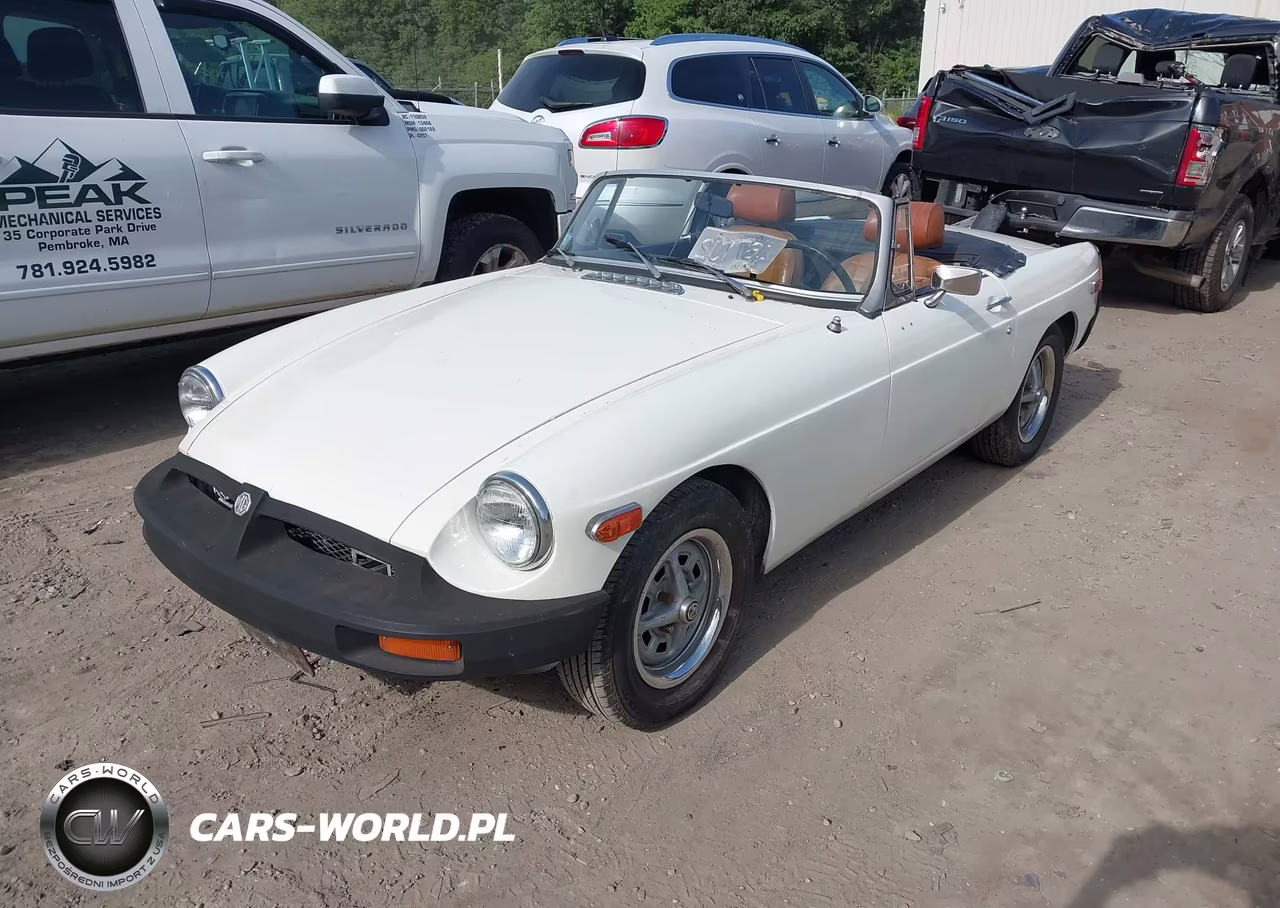 1975 Mg Mgb VIN:GHN5UF372374 - 2
