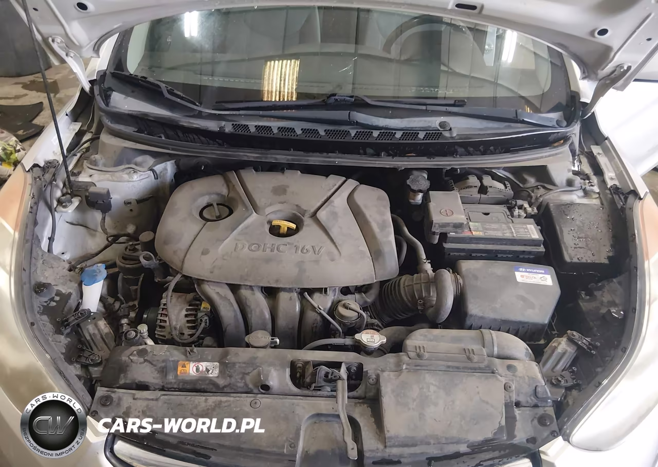 2013 Hyundai Elantra Gls VIN:KMHDH4AE3DU955879 - 10