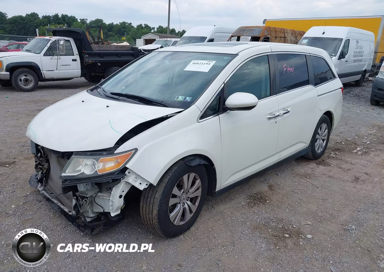 2016 Honda Odyssey Ex-L VIN:5FNRL5H6XGB111090 - 2