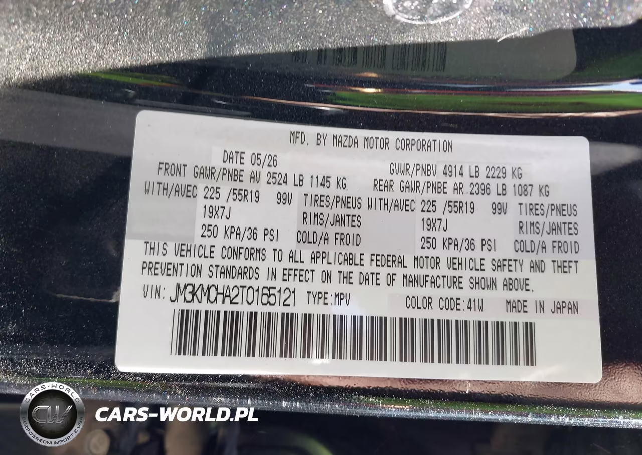 2026 Mazda Cx-5 2.5 S Preferred VIN:JM3KMCHA2T0165121 - 9