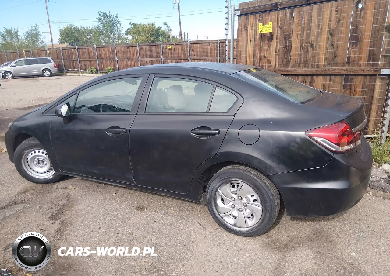 2014 Honda Civic Lx VIN:2HGFB2F58EH554863 - 14