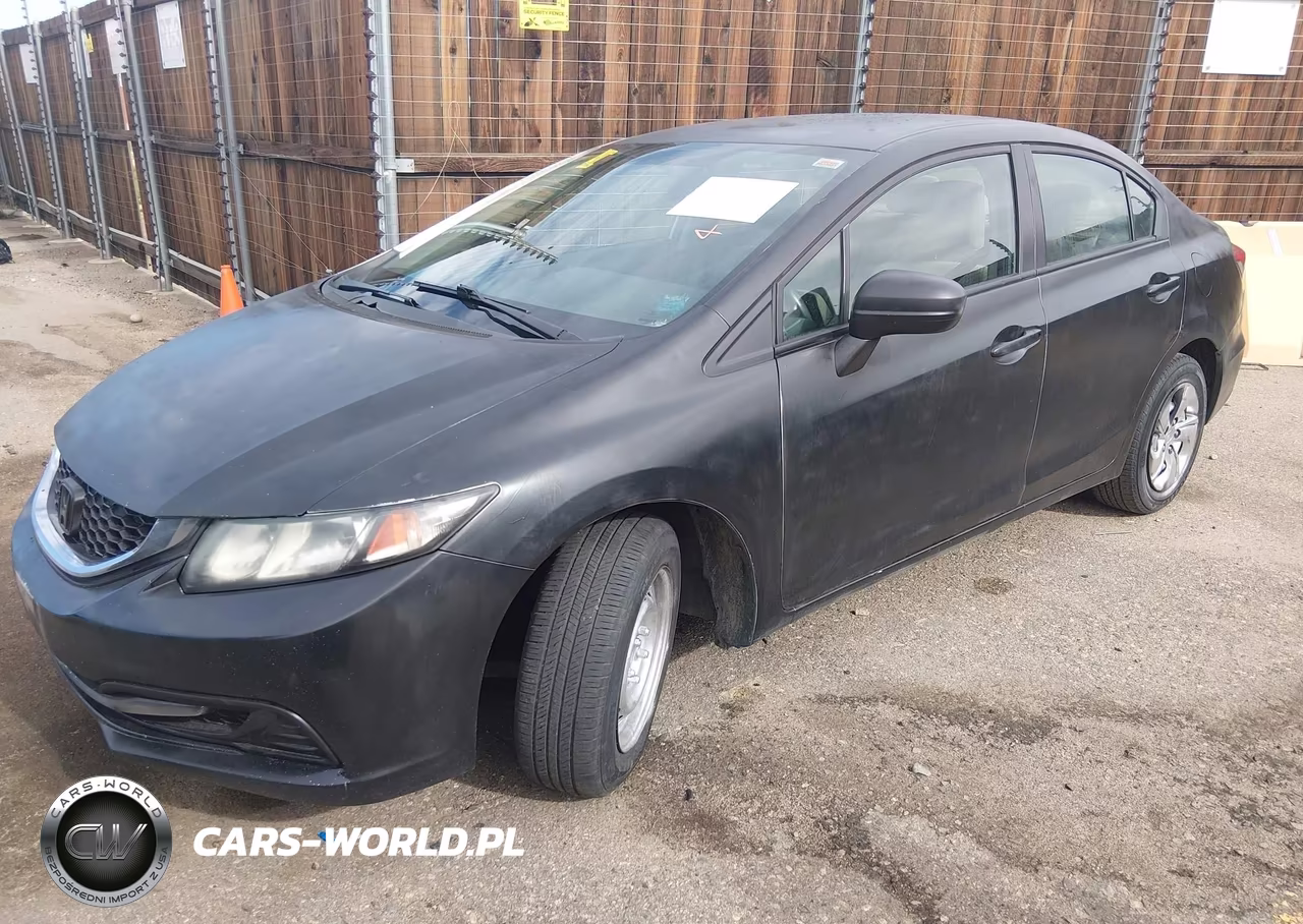 2014 Honda Civic Lx VIN:2HGFB2F58EH554863 - 2
