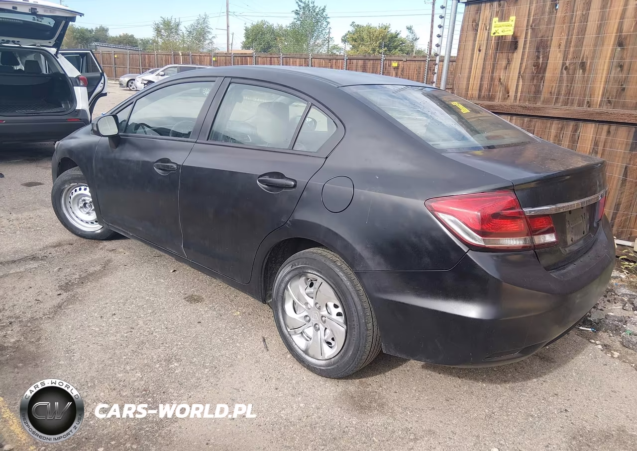 2014 Honda Civic Lx VIN:2HGFB2F58EH554863 - 3