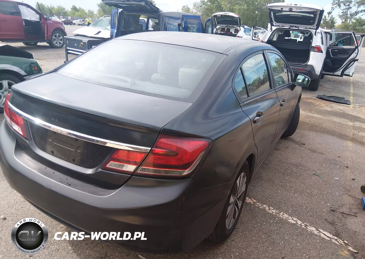 2014 Honda Civic Lx VIN:2HGFB2F58EH554863 - 4