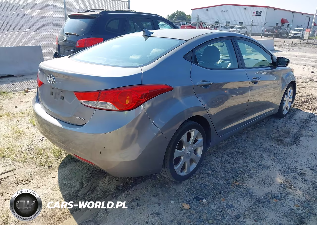 2011 Hyundai Elantra Limited (Ulsan Plant) VIN:KMHDH4AE2BU082039 - 4
