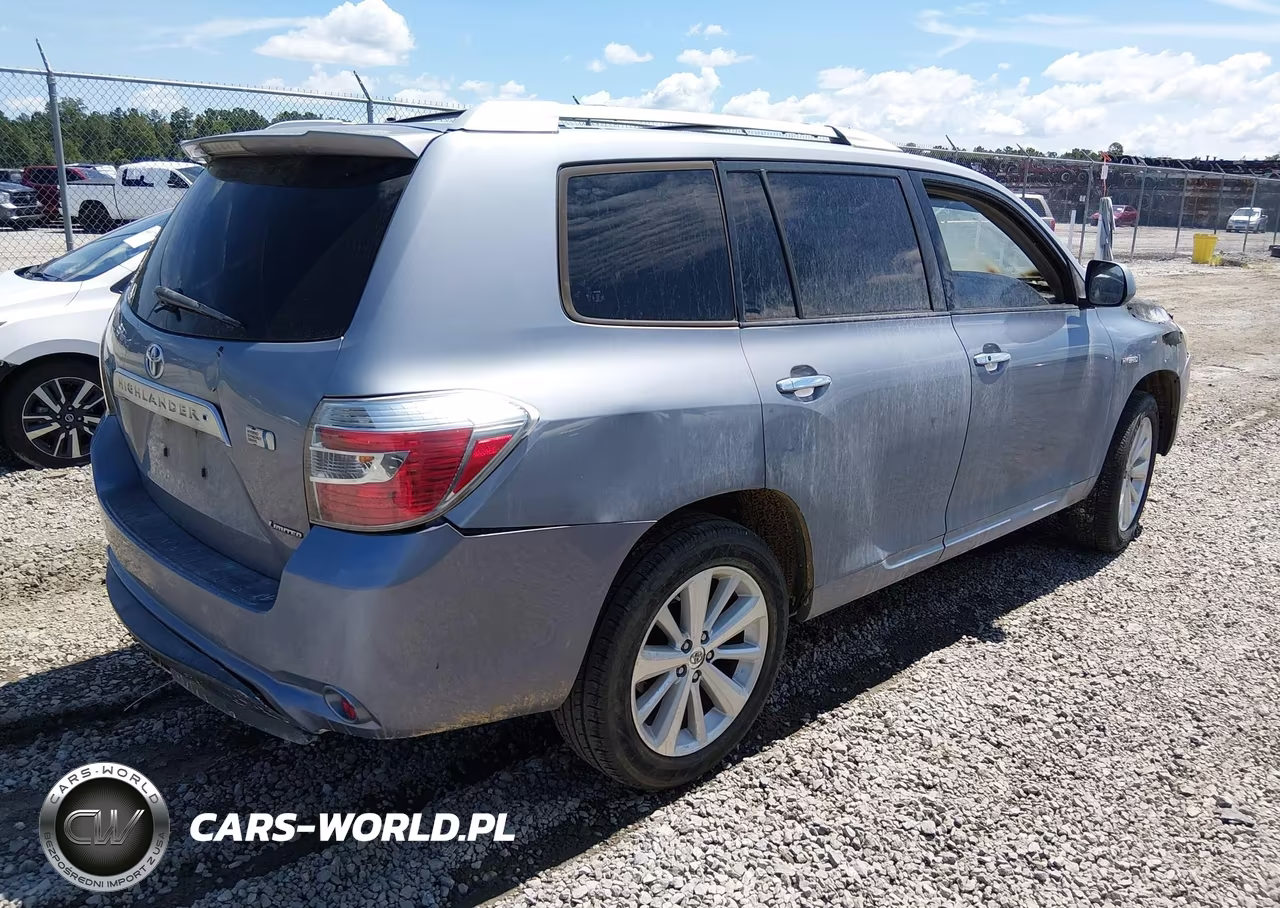 2008 Toyota Highlander Hybrid Limited VIN:JTEEW44A182019070 - 4