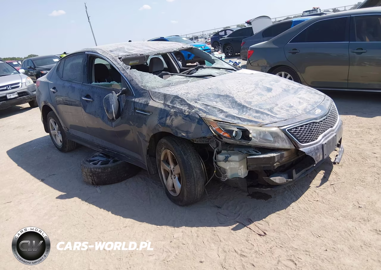 2015 Kia Optima Lx VIN:5XXGM4A72FG472570 - 1