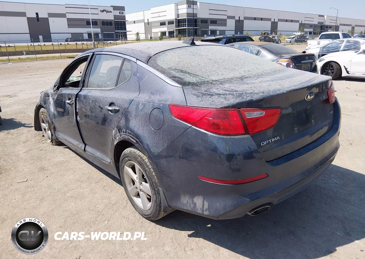 2015 Kia Optima Lx VIN:5XXGM4A72FG472570 - 3