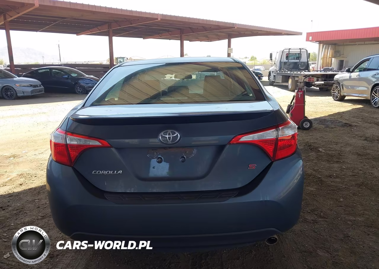 2015 Toyota Corolla S Plus VIN:5YFBURHE6FP325073 - 16
