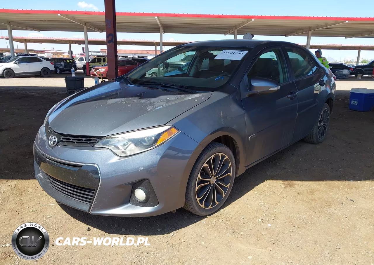 2015 Toyota Corolla S Plus VIN:5YFBURHE6FP325073 - 2