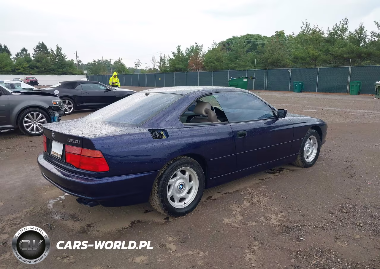 1991 BMW 850 I Automatic VIN:WBAEG2315MCB73454 - 4