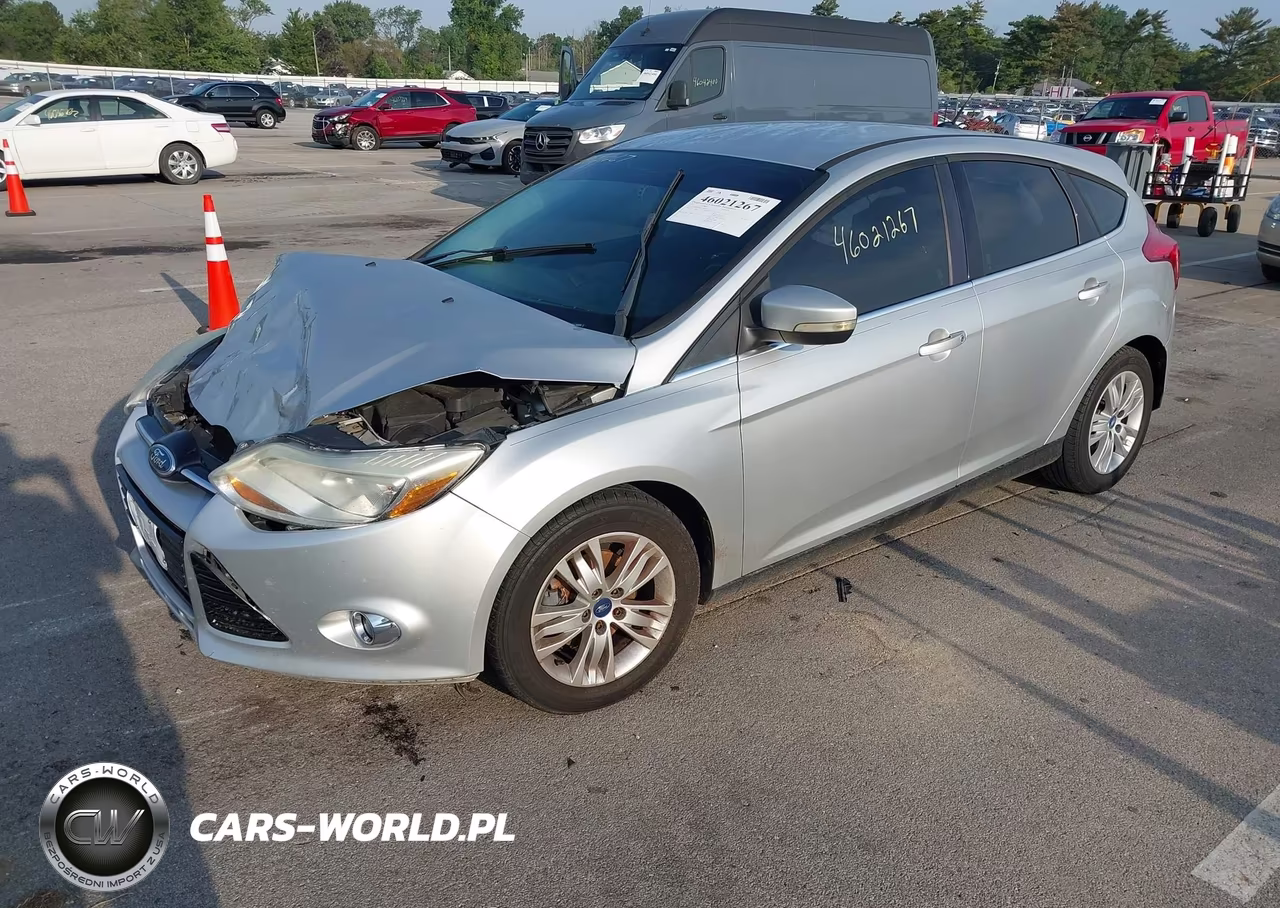 2012 Ford Focus Sel VIN:1FAHP3M2XCL146555 - 2