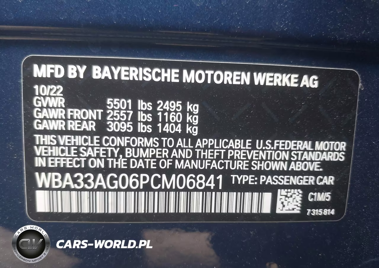 2023 BMW 530E xDrive VIN:WBA33AG06PCM06841 - 9