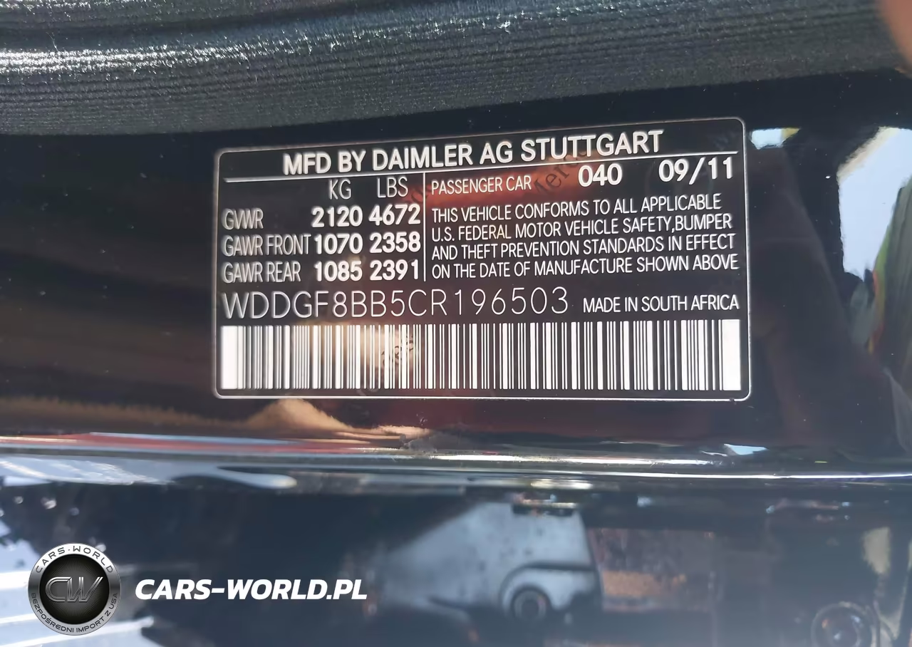 2012 Mercedes-Benz C 300 Luxury 4Matic-Sport 4Matic VIN:WDDGF8BB5CR196503 - 9