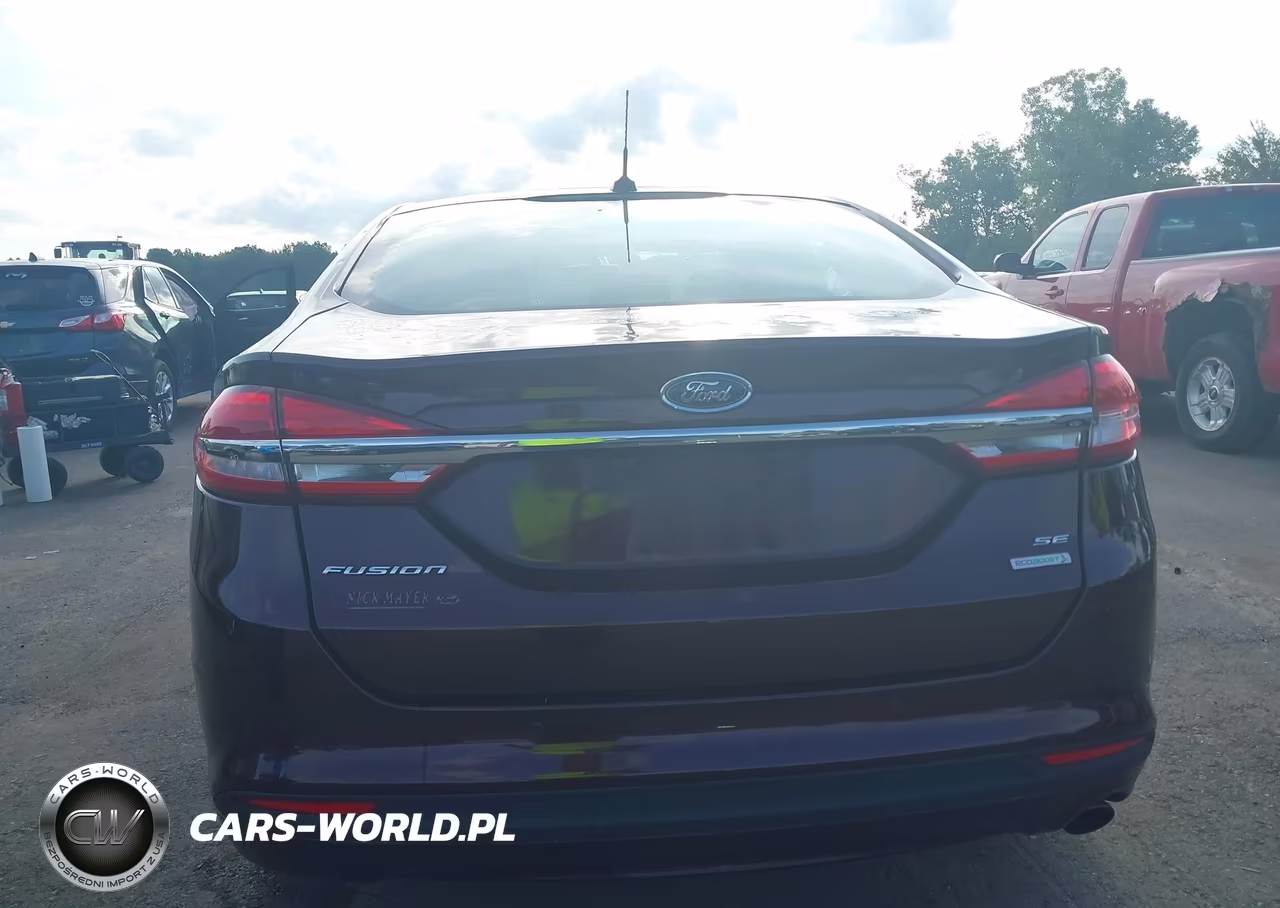 2017 Ford Fusion Se VIN:3FA6P0HD8HR347929 - 16