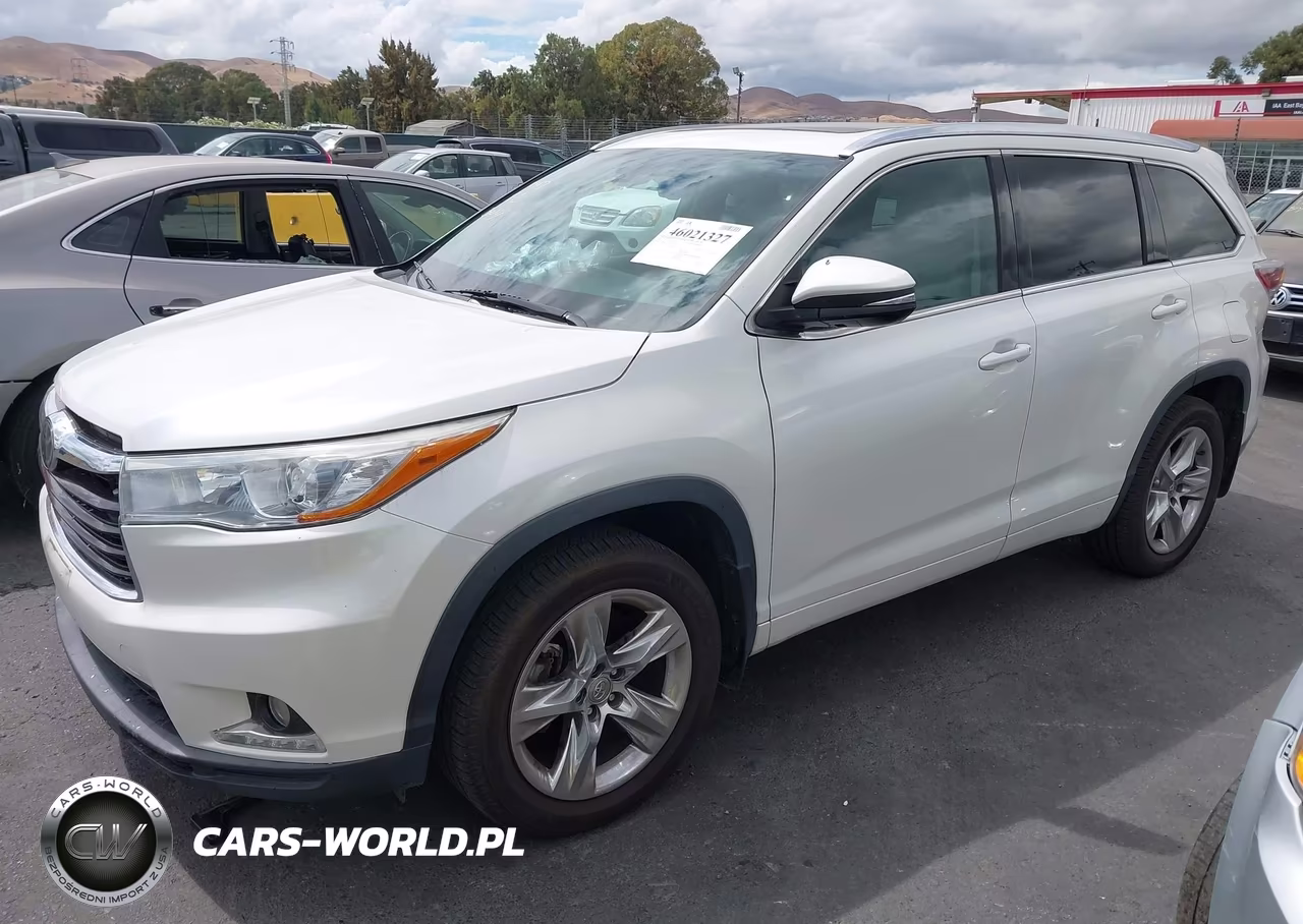 2015 Toyota Highlander Limited Platinum V6 VIN:5TDDKRFH3FS100774 - 2