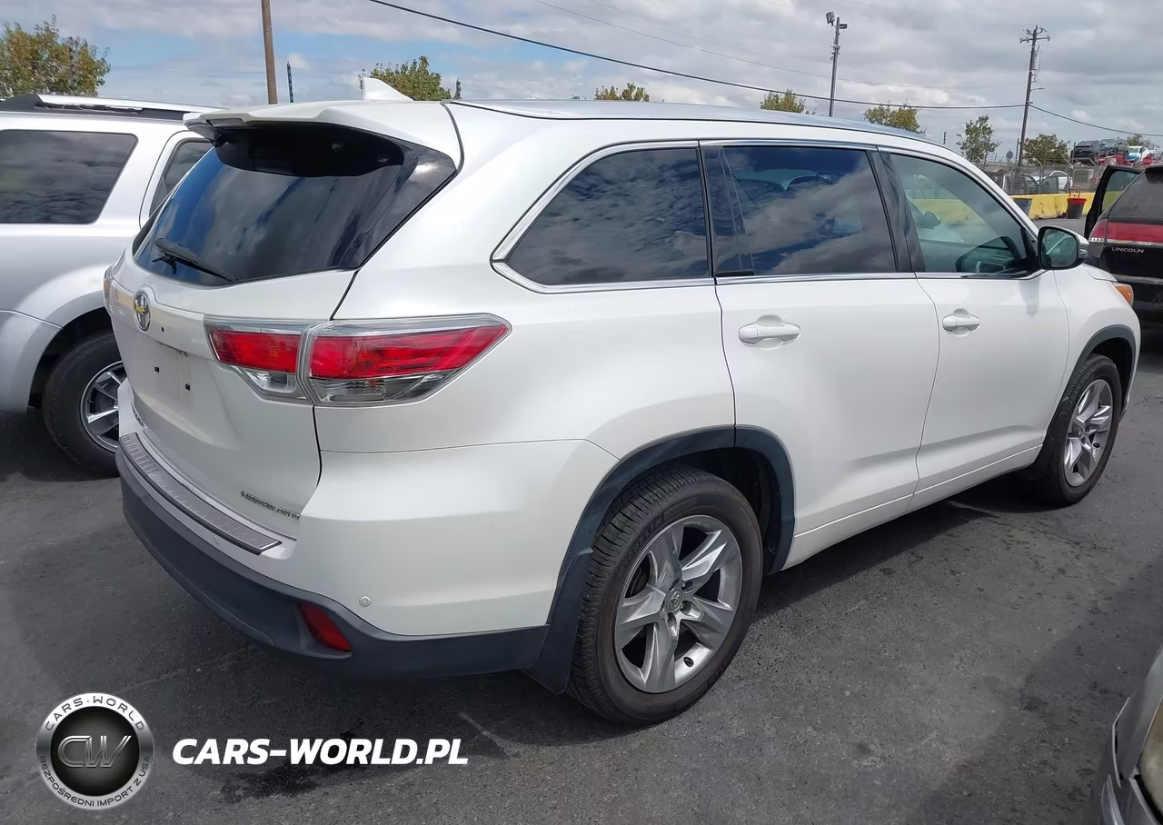 2015 Toyota Highlander Limited Platinum V6 VIN:5TDDKRFH3FS100774 - 4