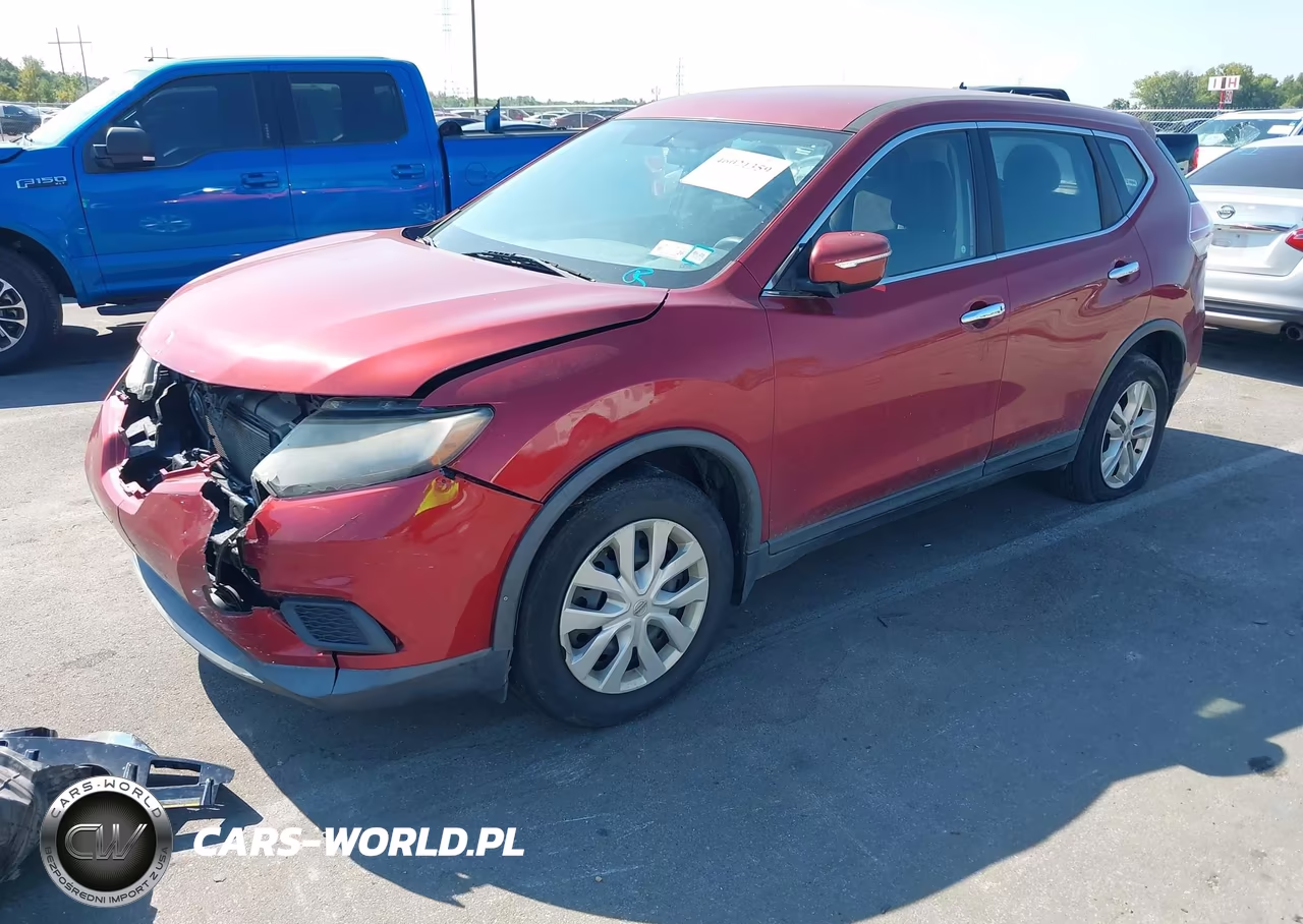 2015 Nissan Rogue S VIN:KNMAT2MV5FP527898 - 2