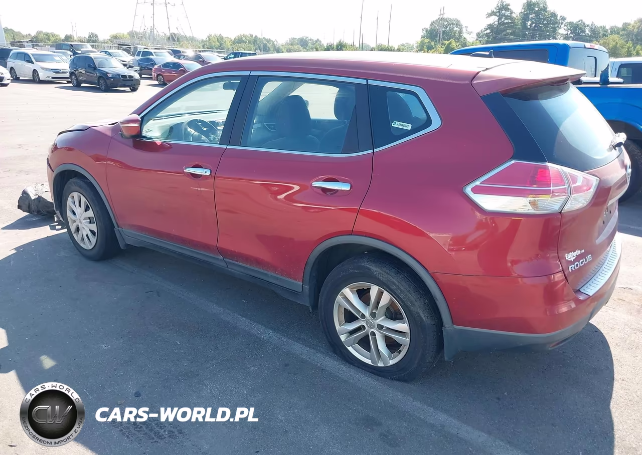 2015 Nissan Rogue S VIN:KNMAT2MV5FP527898 - 3