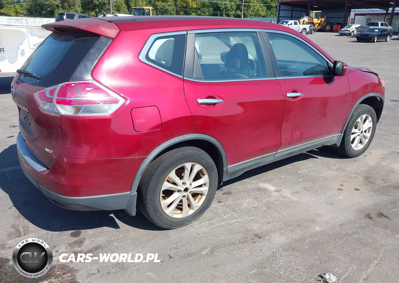 2015 Nissan Rogue S VIN:KNMAT2MV5FP527898 - 4