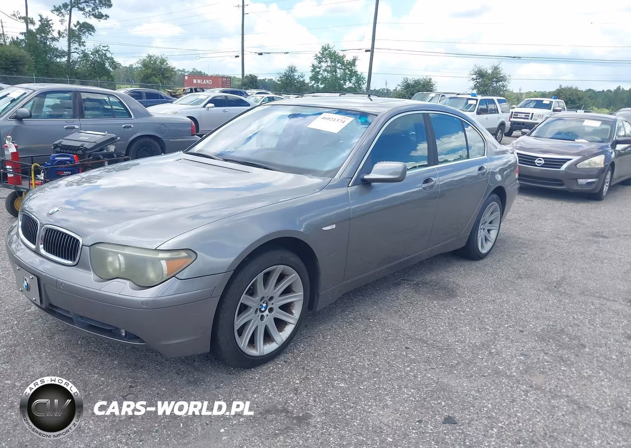 2002 BMW 745I VIN:WBAGL63442DP55300 - 2