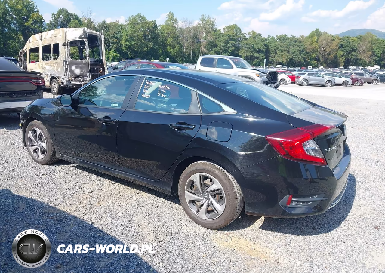 2021 Honda Civic Lx VIN:2HGFC2F63MH501766 - 3