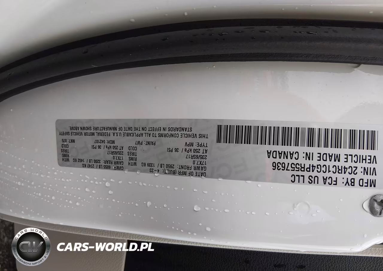 2023 Chrysler Voyager Lx VIN:2C4RC1CG4PR557636 - 9