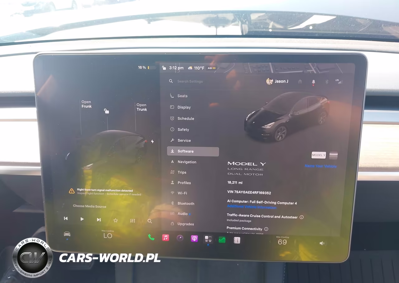 2024 Tesla Model Y Long Range Dual Motor All-Wheel Drive VIN:7SAYGAEE4RF169352 - 7