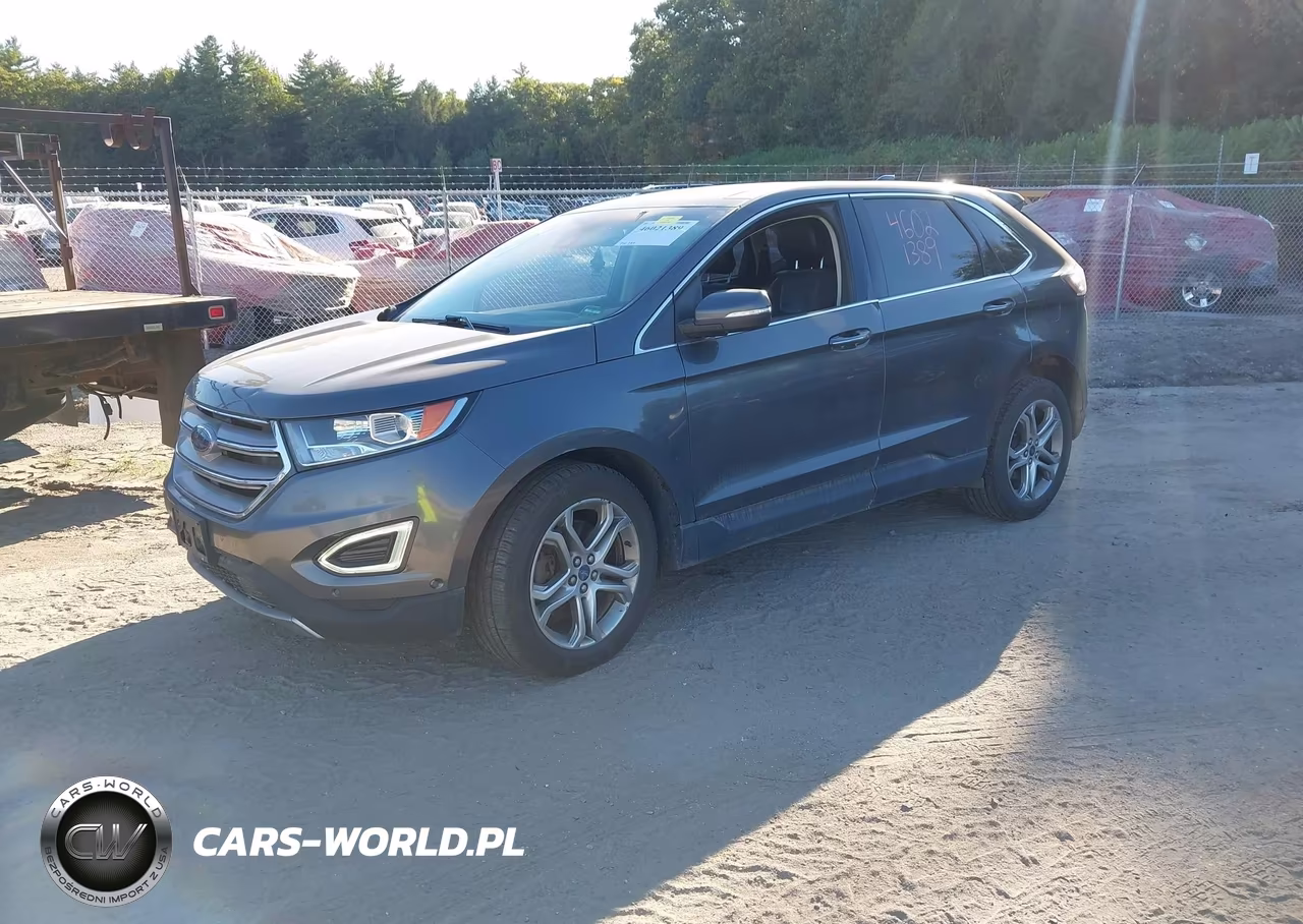 2015 Ford Edge Titanium VIN:2FMPK4K87FBC04767 - 2