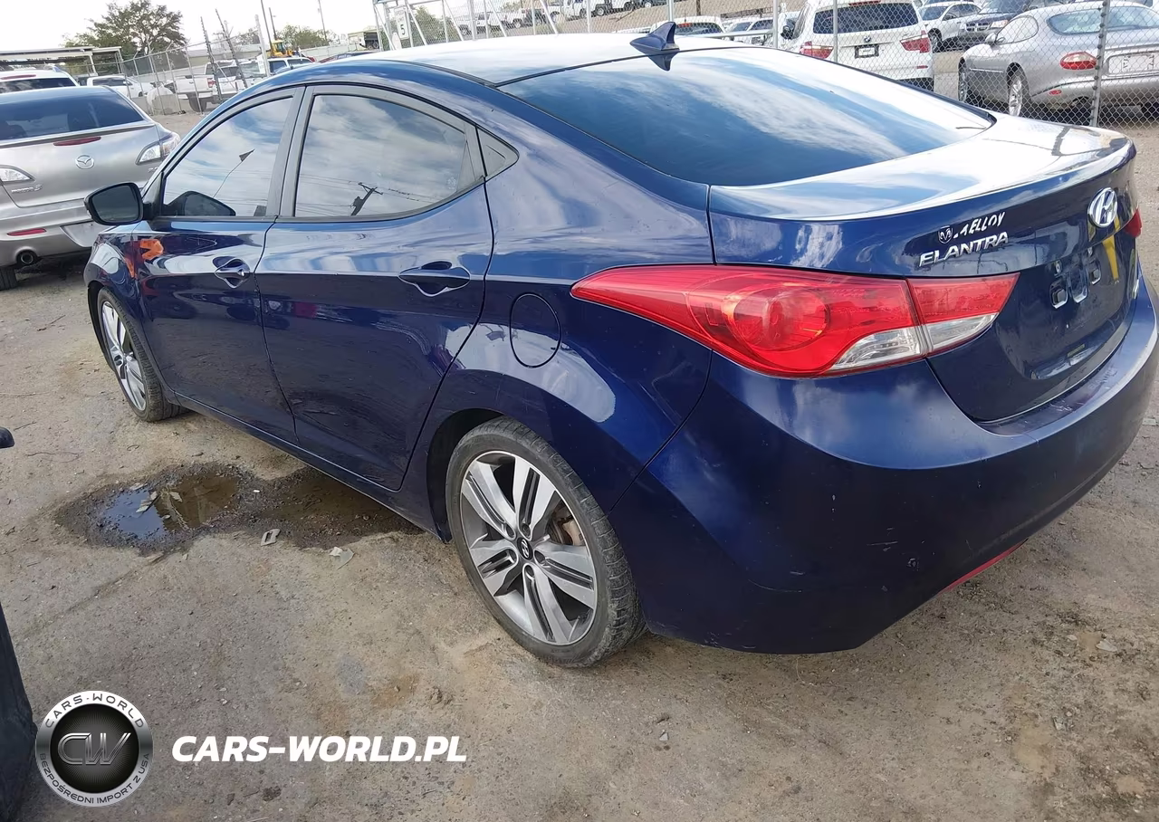 2012 Hyundai Elantra Limited VIN:5NPDH4AE2CH134494 - 3