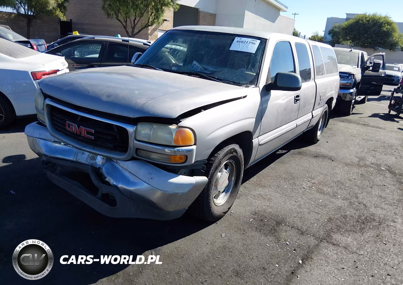2000 GMC Sierra 1500 Sle VIN:2GTEC19T3Y1134906 - 2