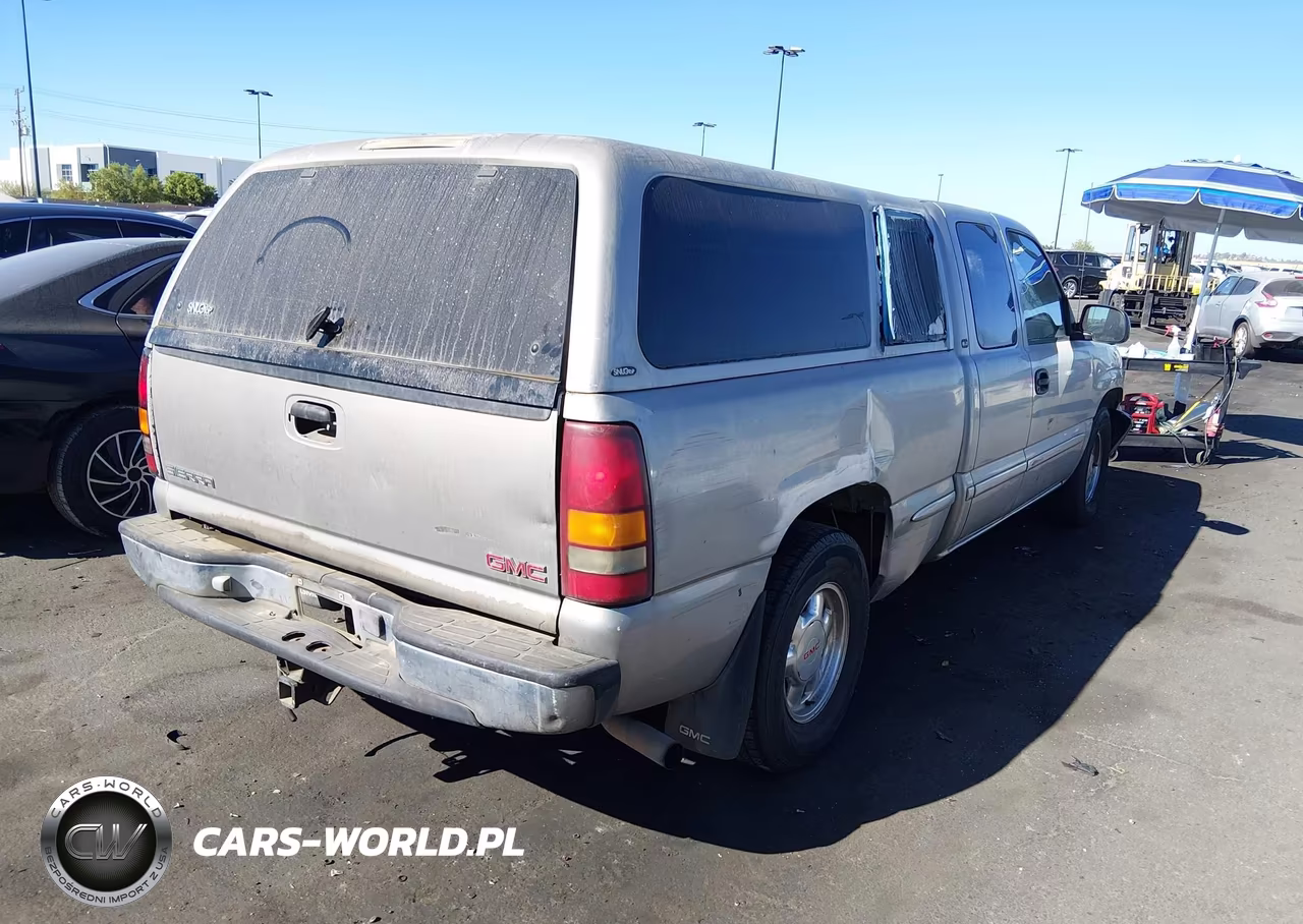 2000 GMC Sierra 1500 Sle VIN:2GTEC19T3Y1134906 - 4