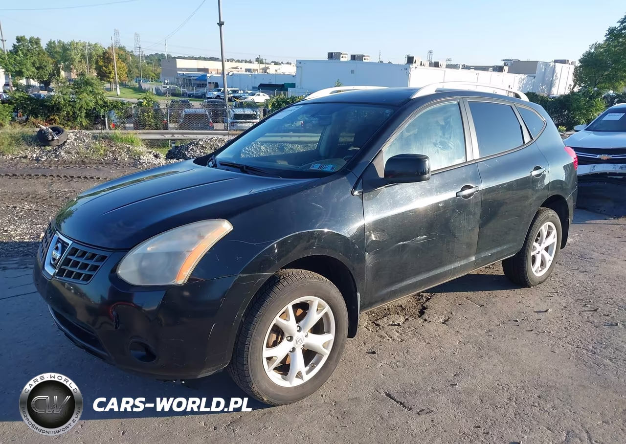2009 Nissan Rogue Sl VIN:JN8AS58V89W191502 - 2