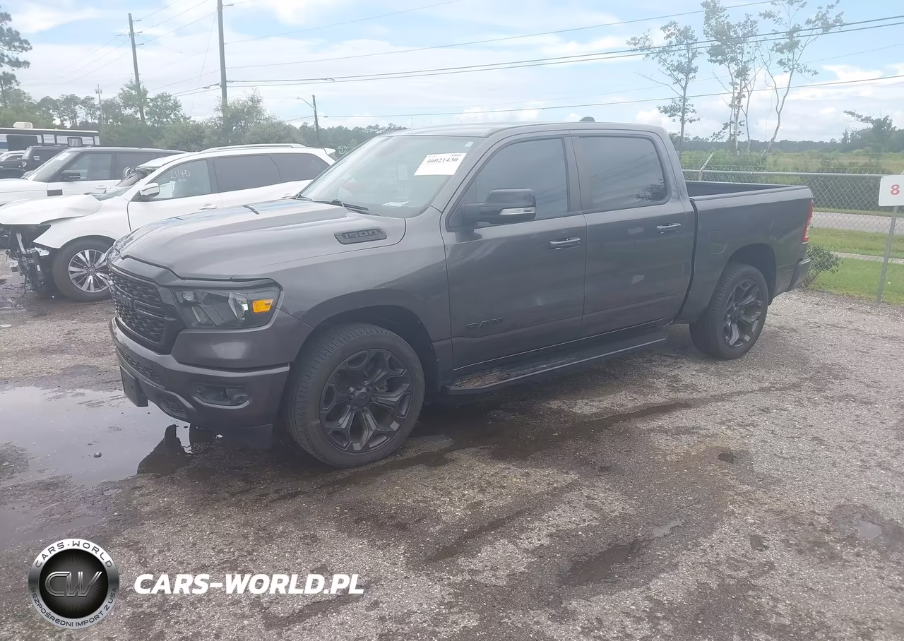 2022 Ram 1500 Lone Star 4X2 5'7 Box VIN:1C6RREFTXNN383068 - 2