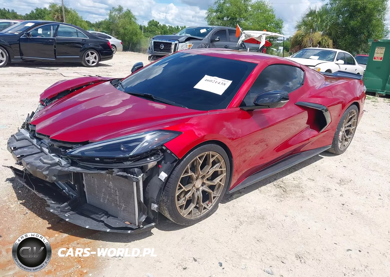 2022 Chevrolet Corvette Stingray Rwd 2Lt VIN:1G1YB2D47N5114280 - 2