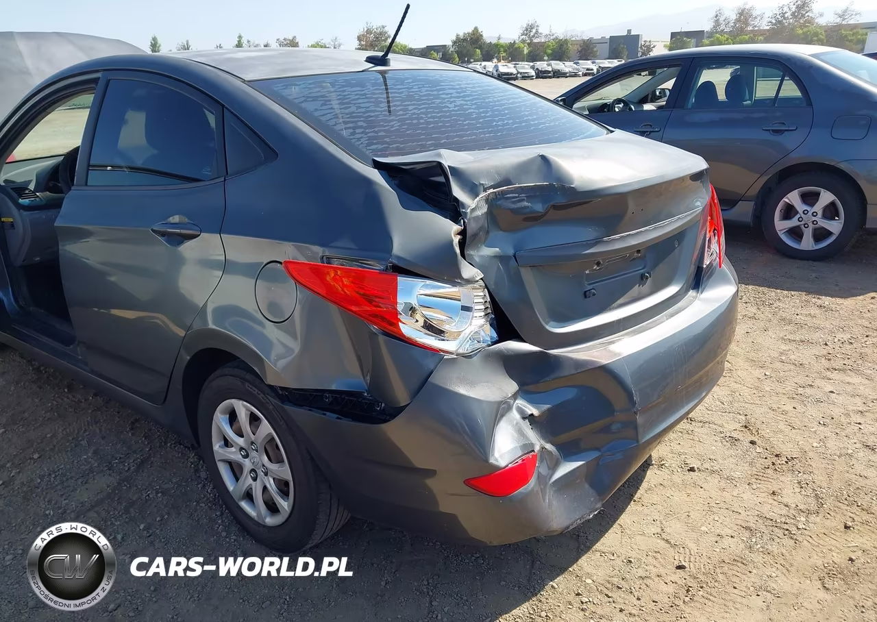 2012 Hyundai Accent Gls VIN:KMHCT4AE9CU187611 - 6