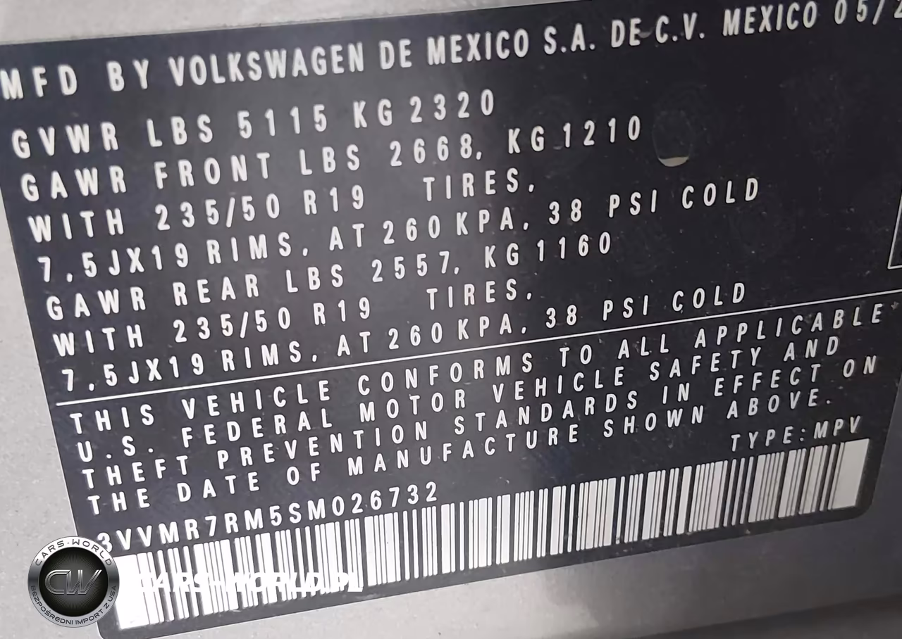 2025 Volkswagen Tiguan 2.0T Se VIN:3VVMR7RM5SM026732 - 9