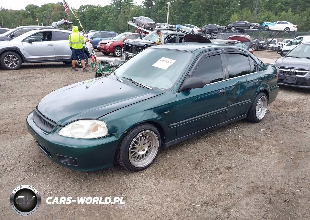 2000 Honda Civic Dx VIN:1HGEJ6529YL036815 - 2