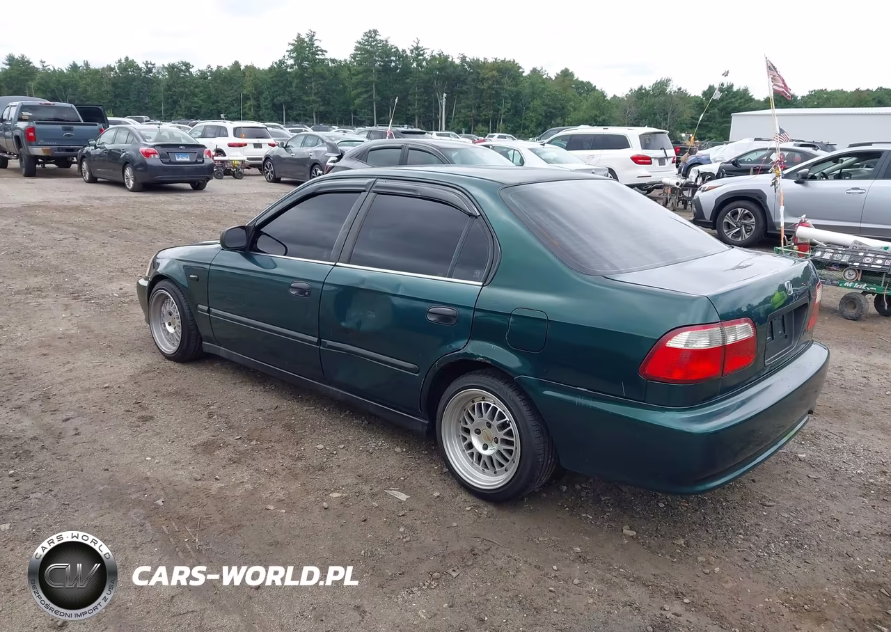 2000 Honda Civic Dx VIN:1HGEJ6529YL036815 - 3