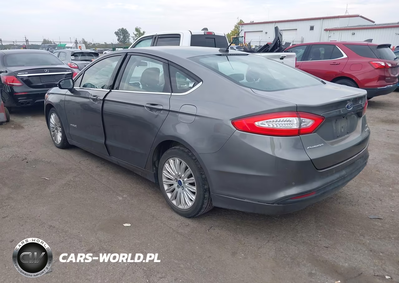 2014 Ford Fusion Hybrid Se VIN:3FA6P0LU4ER271869 - 3