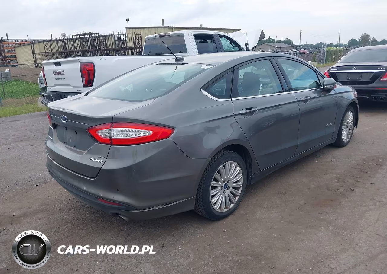 2014 Ford Fusion Hybrid Se VIN:3FA6P0LU4ER271869 - 4