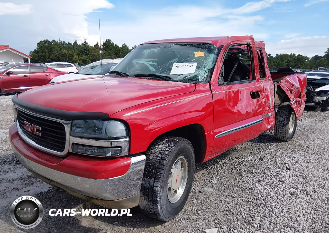 2001 GMC Sierra 1500 Sle VIN:1GTEK19T91E182448 - 2