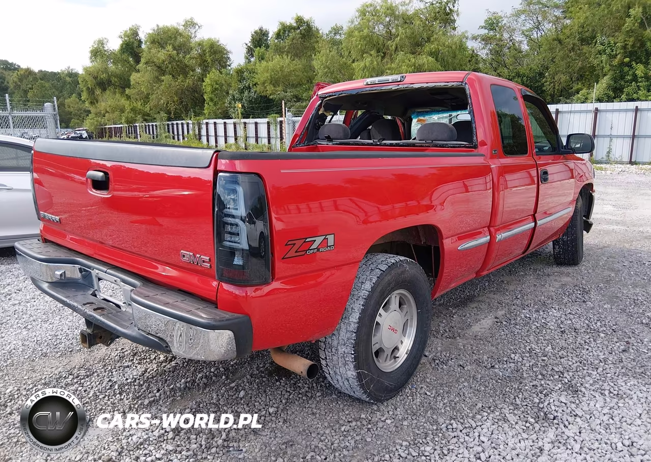 2001 GMC Sierra 1500 Sle VIN:1GTEK19T91E182448 - 4