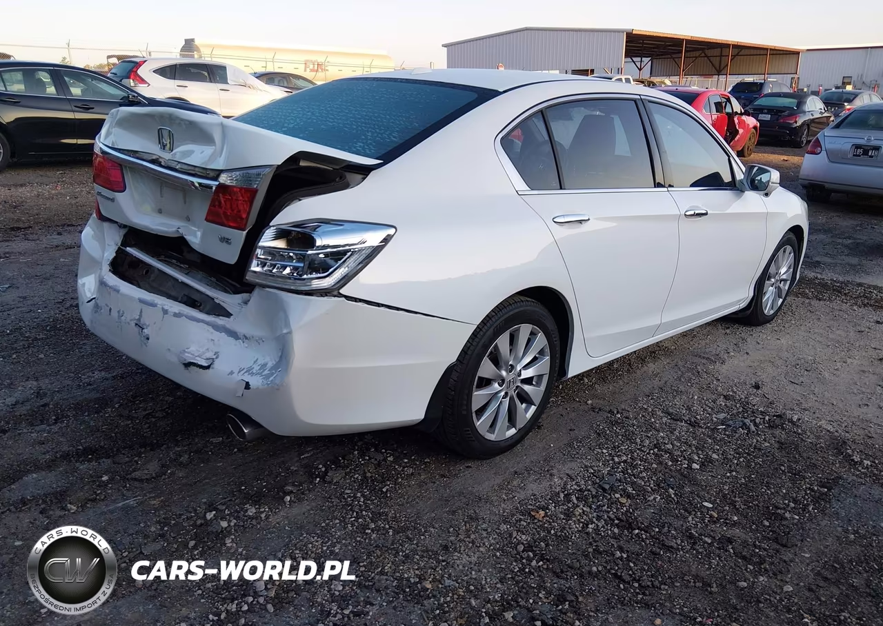 2013 Honda Accord Ex-L V-6 VIN:1HGCR3F88DA044007 - 4